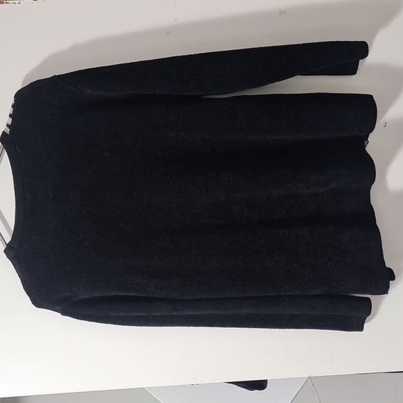 Moffi Black Terry Cloth sweater - Picture 6 of 7